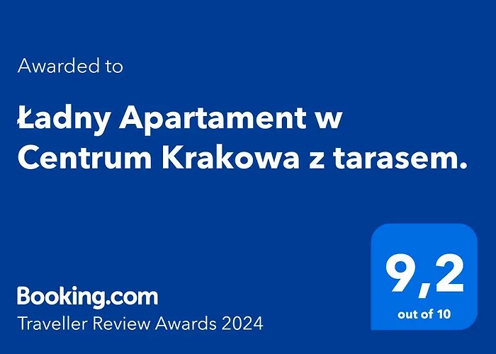 Ladny Apartament W Centrum Krakowa Z Tarasem.